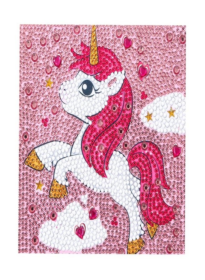 BLiSS HUES 5D Unicorn Diamond Painting Kits for Kids with Wooden Frame Cute Animal Art and Crafts for Kids Ages (6-12) Diamond Painting Frame (Mermaid Diamond Art) - Image 3